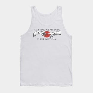 The Song Of Achilles Hands of God and Adam Tank Top